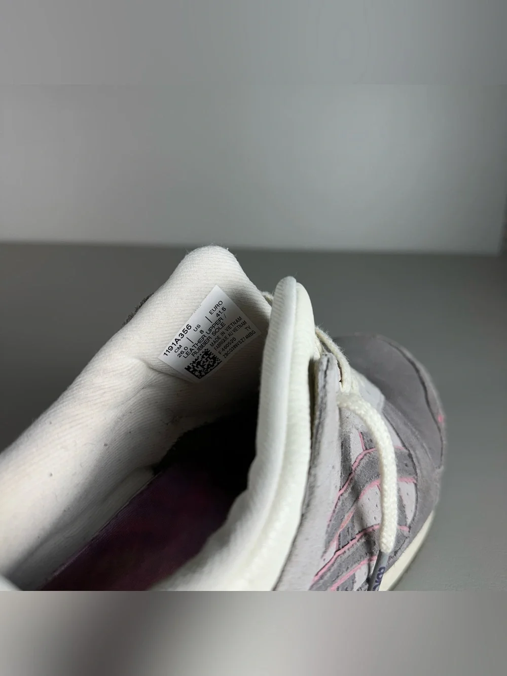 END. x Asics Gel Lyte III Lavender Grey Pink Ivory Suede Sneakers